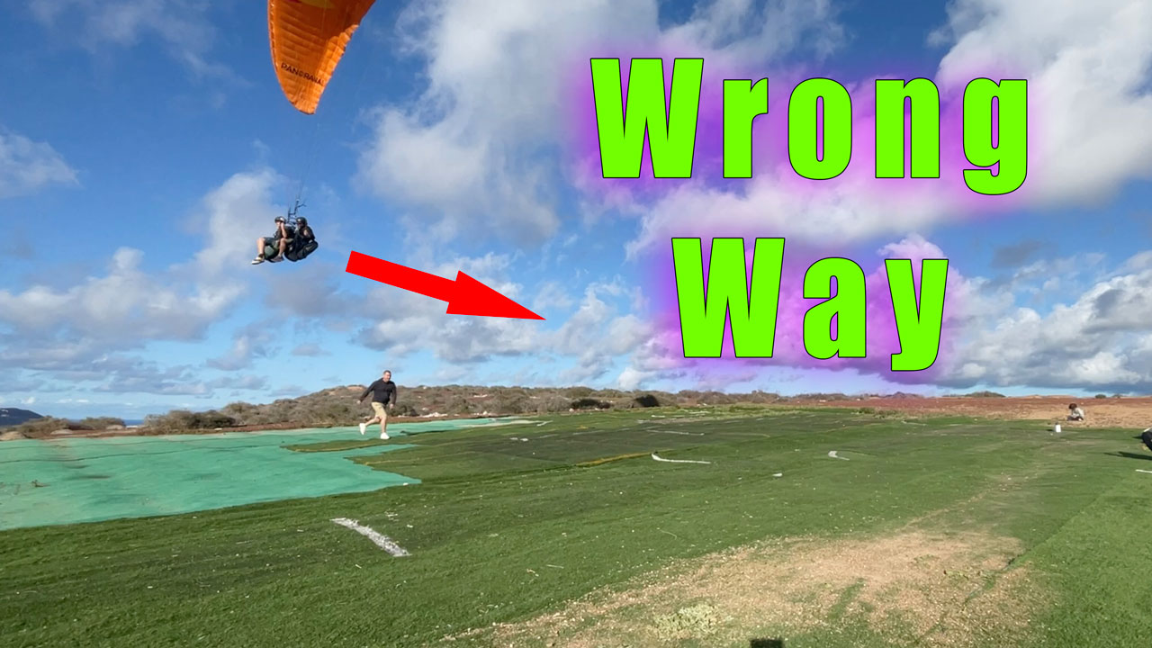 Aterrizaje marcha atrás video tutorial de técnica avanzada en parapente